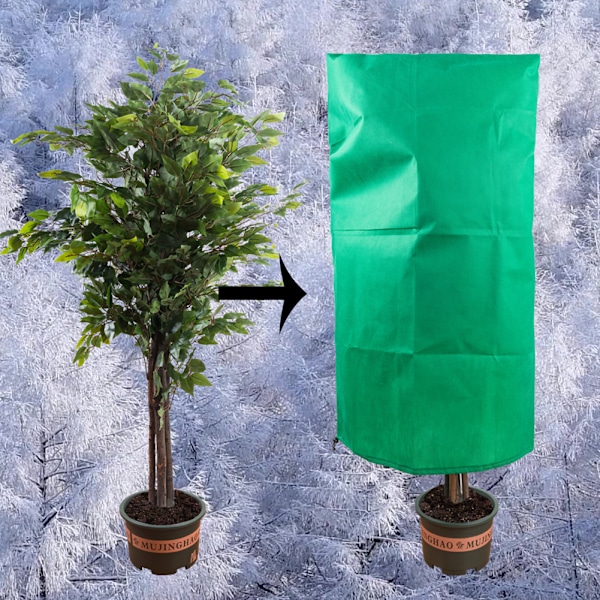 Förtjockade växtskyddsmedel Frostskydd Non-woven Fabric Plant Kyltåligt cover för krukväxter Yellow 120*180cm