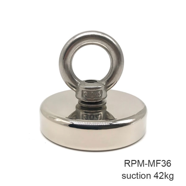 Magnetisk krok Stark Absorptionsmagneter För Fiske Lyft Hängande Apportering Suction 112kg