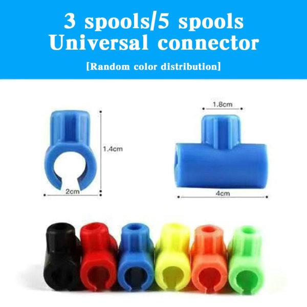 Fish Line Winding Board Spool Connector Lätt fiskelina Organizer Hållare Fisketillbehör bobbin 1pcs