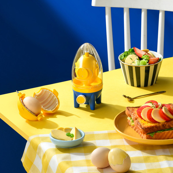 Äggvita äggula Mixer Manuell Hushålls äggula Albumen Blender Shaker utan att bryta äggen för kök Mix Egg Apparatus