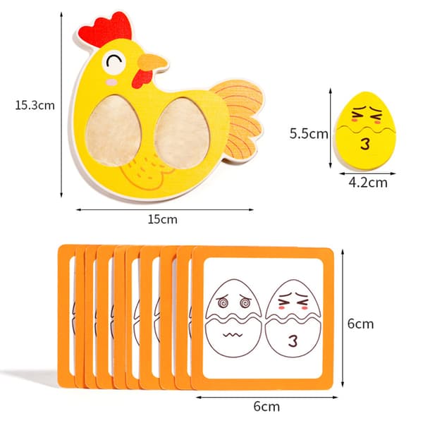Eggs Expression Patchworks Toy Expression Recognition Pedagogisk leksak för huset 1PCS