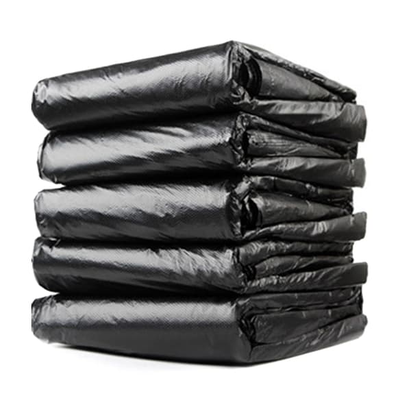 50 st soppåsar svarta tunga liners Starka tjocka soppåsar Bin liners 80*100