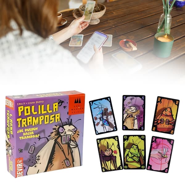 Devir La Polilla Tramposa -lautapeli (BGPOLI) [espanjankielinen] Moth