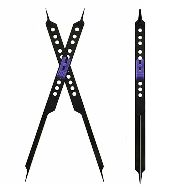 10 Inches Proportional Scale Divider Ritverktyg för konstnärer Justerbar plast Nytt