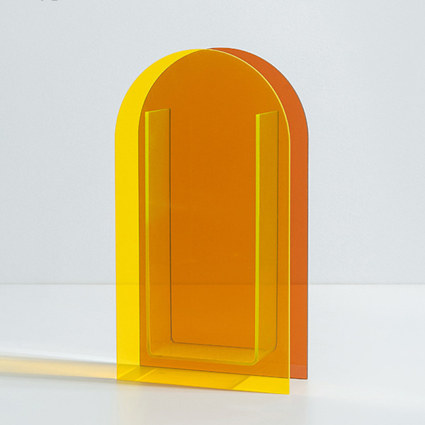 Blomvas färgglad modern samtida design blommig behållare dekoration för hemmakontoret 1