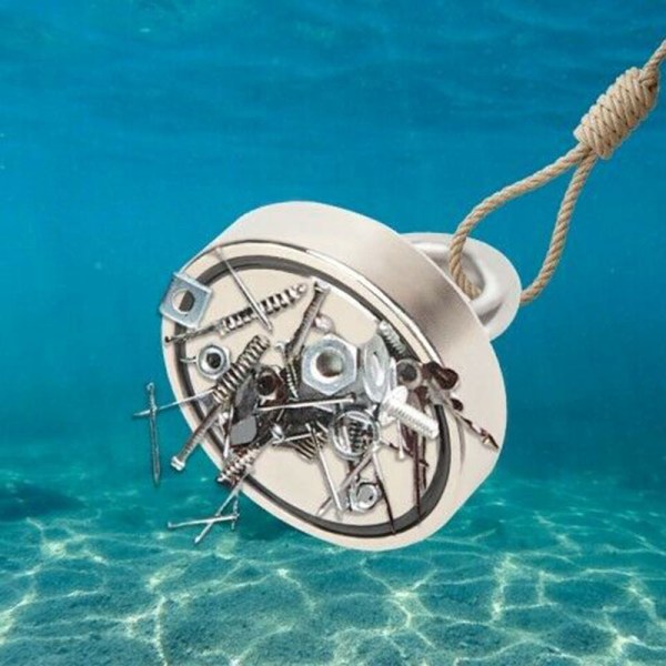 Magnetisk krok Stark Absorptionsmagneter För Fiske Lyft Hängande Apportering Suction 112kg