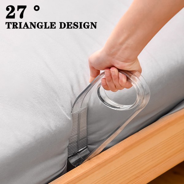 Multifunktionell Lakan Organizer Arbetsbesparande Lakan Tuck Tool För Lakan Fixering Transparent