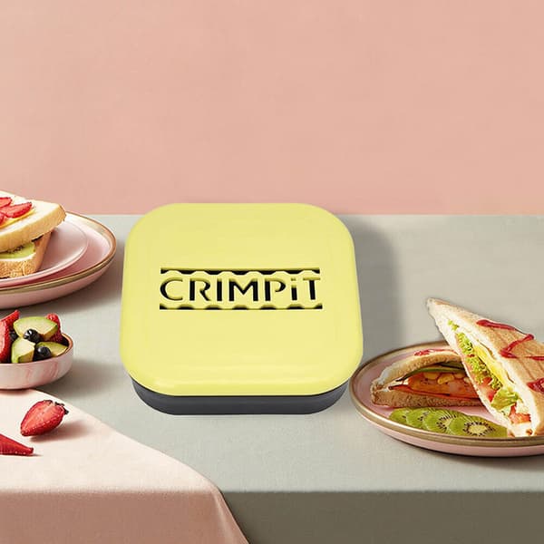 Rostade smörgåsmaskin form Robust non-stick smörgåsmaskin för hemköket Without