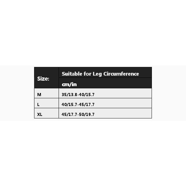 Sports Knäbandage Elastiskt Stöd Knäskydd Kompressionsstöd För Träning Gym Vandring M