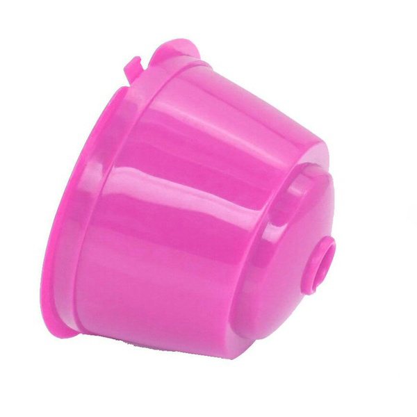 1 st Återanvändbara kaffekapslar kopp sked set Kompatibla Dolce Gusto-maskiner Red