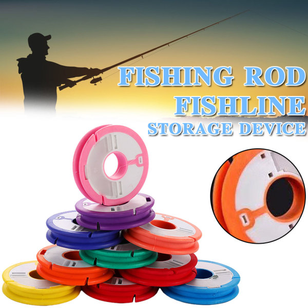 Fish Line Winding Board Spool Connector Lätt fiskelina Organizer Hållare Fisketillbehör bobbin 1pcs