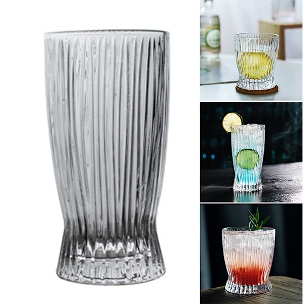 Transparent Creative Cocktail Glas Hemmabar Fest Återanvändbar drickskopp Vin Juice Öl Dryckesglas