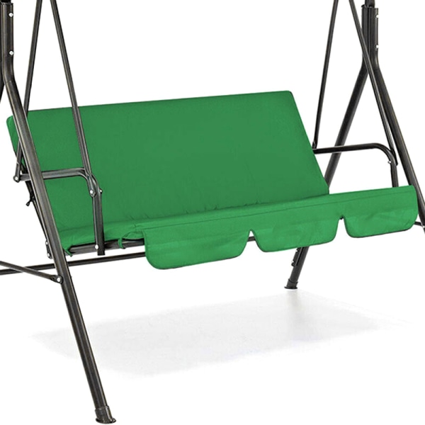 Swing Seat Cover Stol Vattentät kudde Uteplats Trädgård Yard Utomhussäte Byte Green