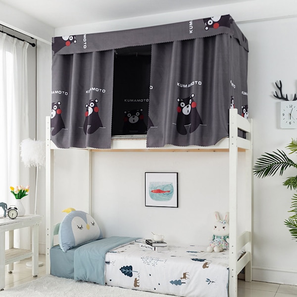 Universal Studentsäng Gardin Privat Område Skydd Våningsgardin För Dorm Flying Deer 1.5m