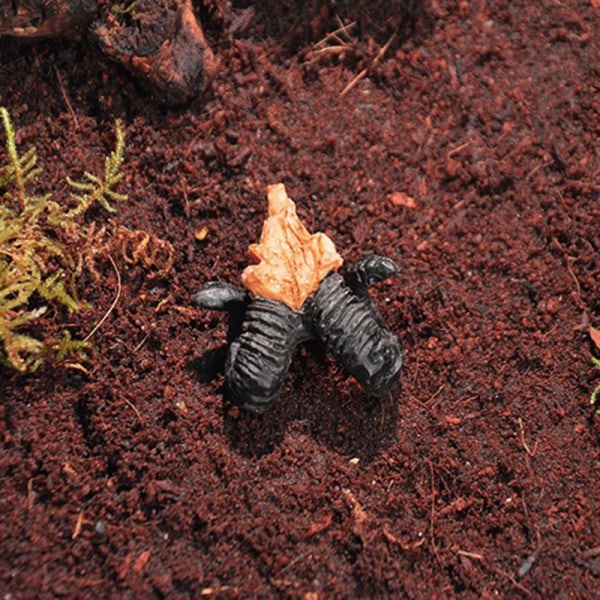 Halloween figurer dekorationer Resin liten skalle Akvarium dekor för akvarium prydnad Skull B