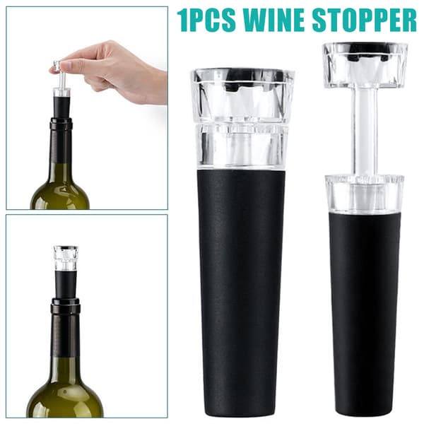 Vin Vakuumpropp Saver Bottle Preserver Luftpumpar Stopper Sealer Plug Tools Red