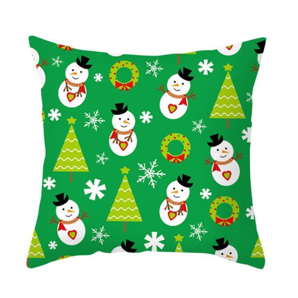 Kuddfodral Printed cover Heminredning Bomull Linne Kuddfodral Soffa Kuddar Kuddfodral D