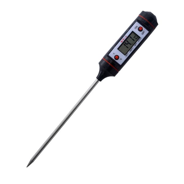 Digital termometer BBQ Grill Kött Cookie Tool Omedelbar läsning Kötttermometer med lång sond