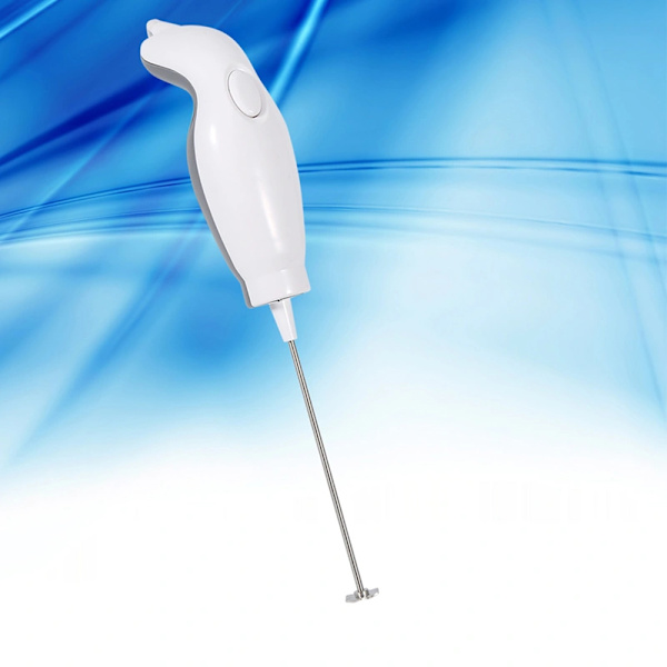 Hushålls Elektrisk Handmixer Plug-In Slushies Juices Såser Mixer För Baby White and Gray