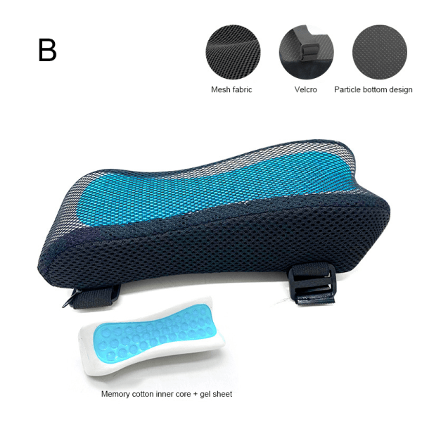 Stol Armstödsdyna Multifunktionstvättbart armstöd Mjukt Memory Foam Armbågskudde för hemmakontor