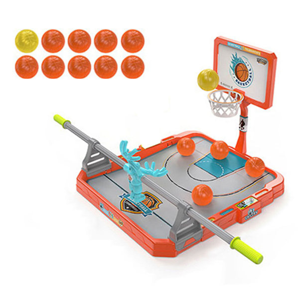 Barnens skrivbordsfingertopp basketleksak förälder-barn interaktivt 2 spelare mini skytte spel festgåva leksak B