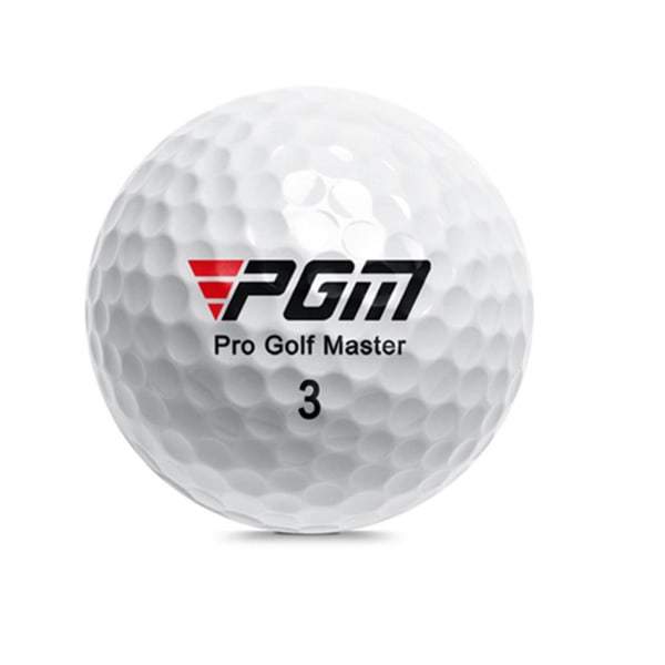 Trettio lager golfboll för tävling slitstarkt hållbart golfboll golfutrustning White