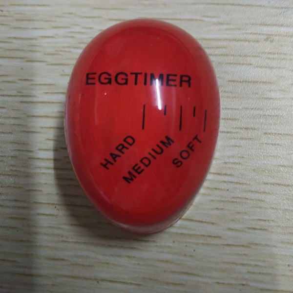 Äggtimer Mjuk hårdkokt äggklocka som ändrar färg när den är klar Indikator visar när äggen är klara