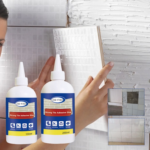 100/260 ML kakellim Kraftfull kakelfogreparationsmedel för hembadrum 100ml