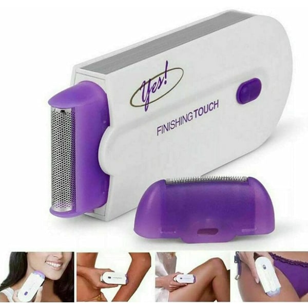 Portable Hair Remover Multipurpose Avtagbar tvättbar Epilator Uppladdningsbar rakapparat för kvinnor