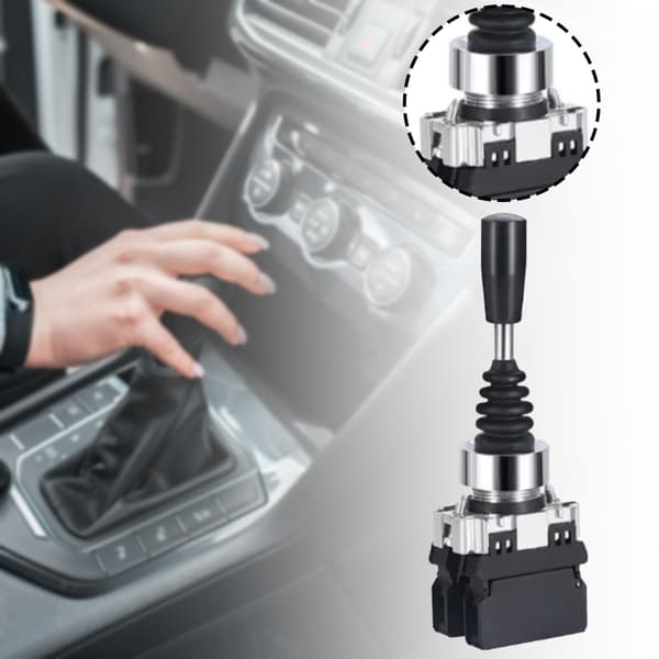22mm 2-positions joystickbrytare enkel hantering momentant styrenhet industriell utrustning Second Gear