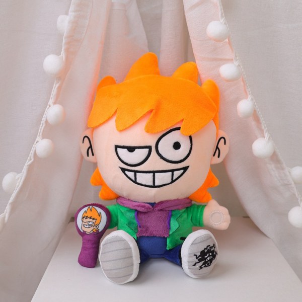 Cool Eddsworld Makeship Plyschleksak Mjuk Bekväm PP Bomull Kramdocka För Barn Pojke Flicka 160G