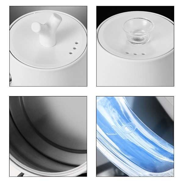 Rak/böjd pip Elektrisk Vattenkokare Bärbar Hållbar Germans European Adapter För Koka Vatten Mechanical Model