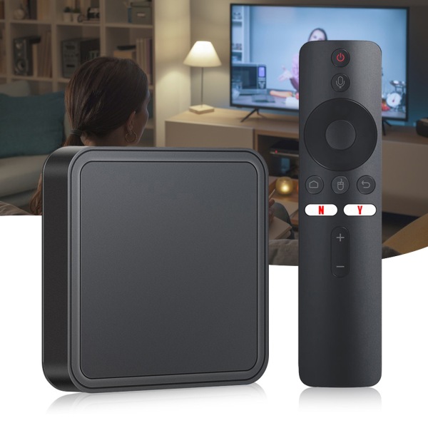 8K set-top box med fjärrkontroll Multipelanvändning Media Player TV Box för hem i vardagsrummet 2g8g AU Plug