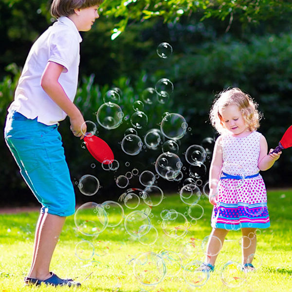Bubbles Ball Racket Leksaker Förälder-barn Interaktiv Bubbles Ball Bat För Parker B
