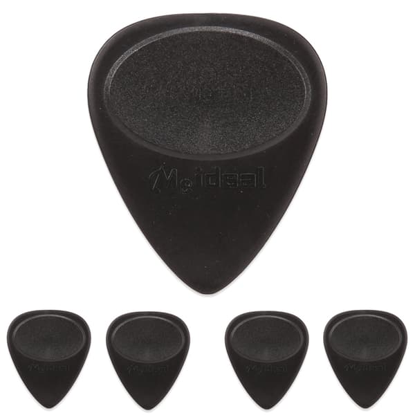 10 st Plockar 0,7 mm tjocklek Tillbehör Hållbar för elgitarr bas Ukulele Black