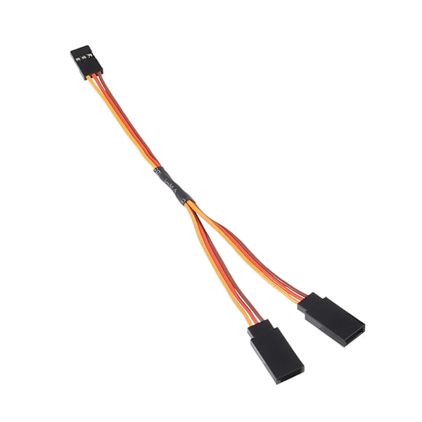 30-kärnig/60-kärnig servoförlängningskabel Y-kabel hane till hona förlängningsledningar för R C-helikoptrar 30 Core Brown 100cm