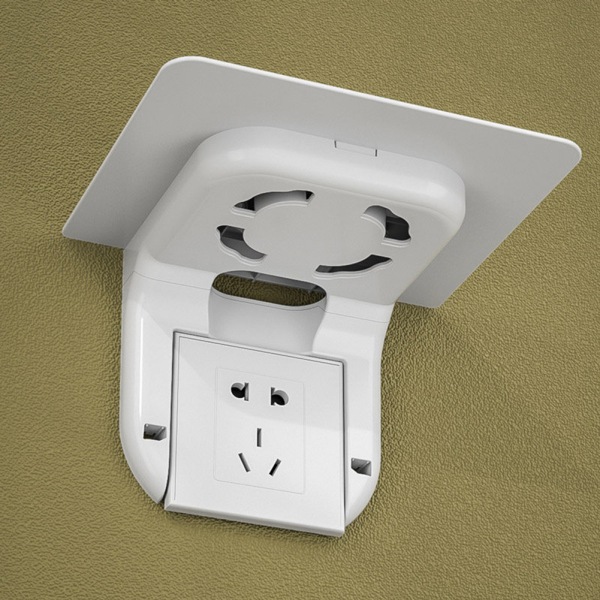 Multifunktionell projektor Set-Top Box Ingen borrning av hål Hushållsmateriel Single Socket