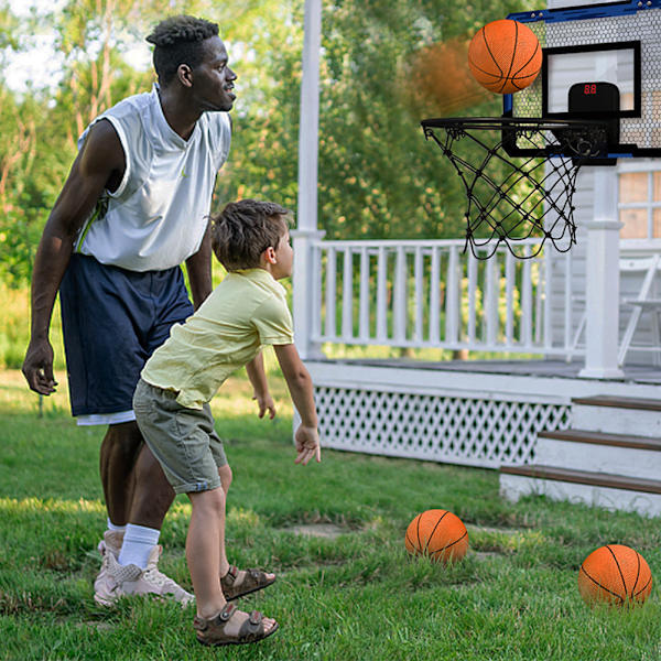 Vägghängande Basketbåge Sportleksaker För Barn Vuxna Red