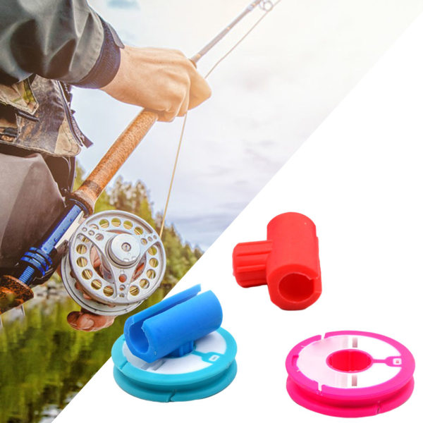 Fish Line Winding Board Spool Connector Lätt fiskelina Organizer Hållare Fisketillbehör connector 1pcs