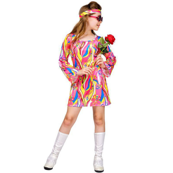 Retro Cosplay-kostym för flickor, långärmad rollspelsdräkt, temafest, scenkläder EE403 S