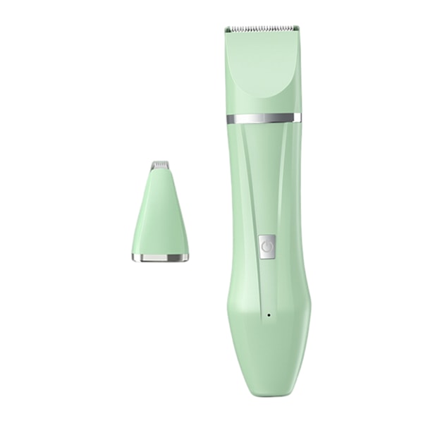 Multi In 1 Kæledyrspote Trimmer Genopladelig Vandtæt Kæledyrspleje Barbermaskine Digital Display Professionel Kæledyrsklipper Til Hunde Kat Mint Green Two In One