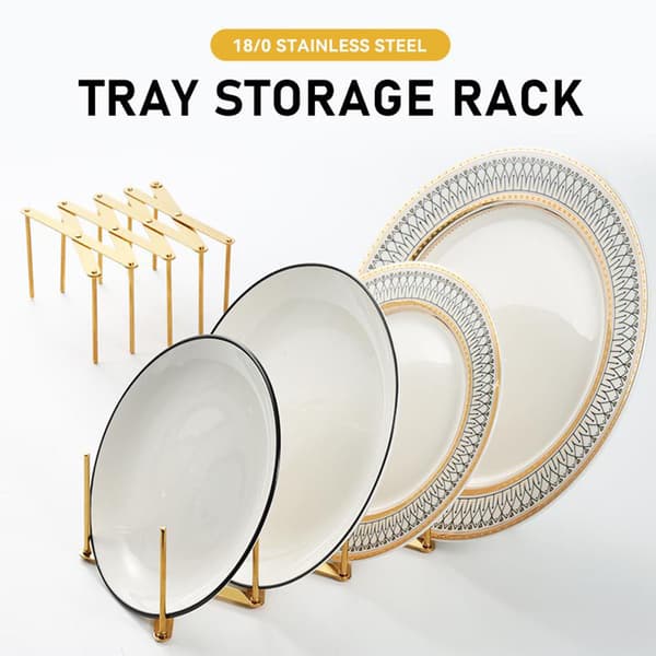 Infällbart köksförvaringsställ Rostfritt stål Grytlock Hållare Steamer Rack Silver 1PCS
