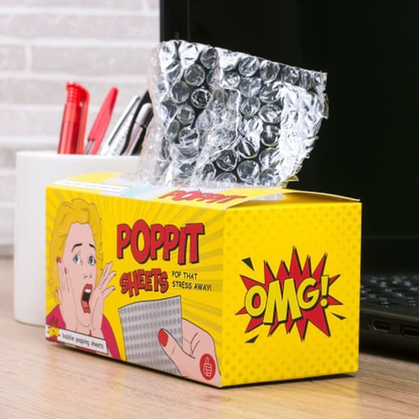Office Bubbelpåse Papper Fallsäker dämpning Omslagspapperslåda för expressleverans Hl013