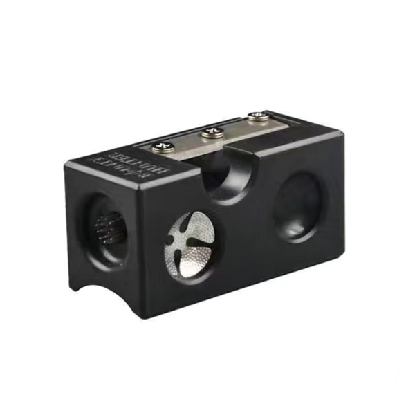 Multifunktionell Pool Cues Tip Shaper Heavy Duty Pool Cues Head Sharpener Pool Cues Tillbehör Black