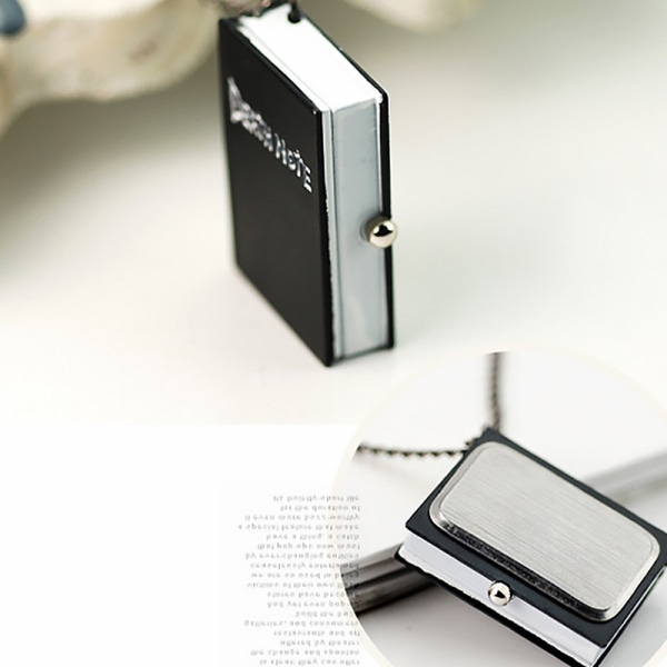 2018 Unik Death Note Book Quartz Fickklocka Watch Halsband Vintage Present Relogio Masculino Watch Montre Black