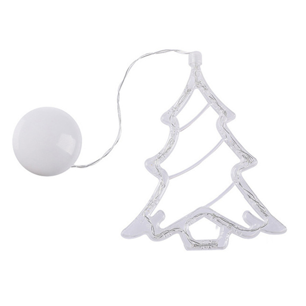Christmas Cartoon Sugkopp String Lights Enkel Xmas Festival dekorativa ljus för semester fester Christmas Tree