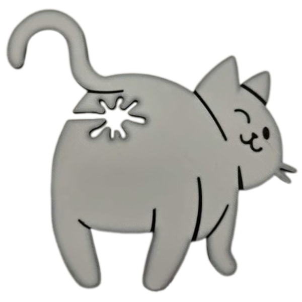 Kattebaker Brødklips Katte Brødpose Lukking Gjenbrukbare Matklips For Brød Chips Pose Klips Default