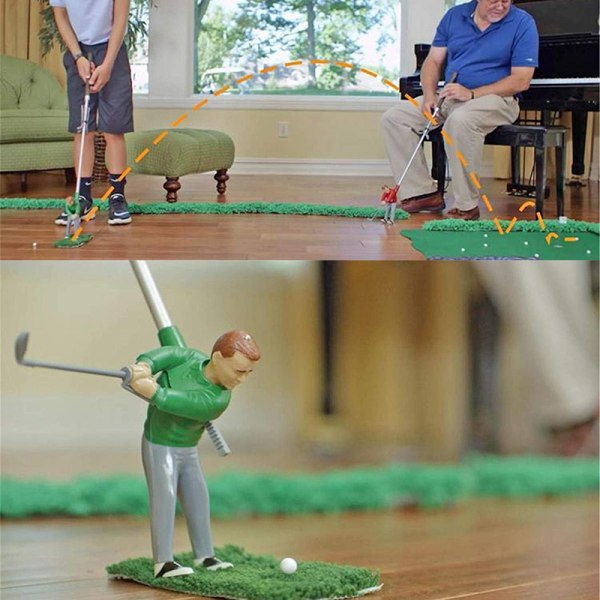 Inomhus Golfspel Mini Golf Set för Barn Vuxna Kontor Leksaker Spel