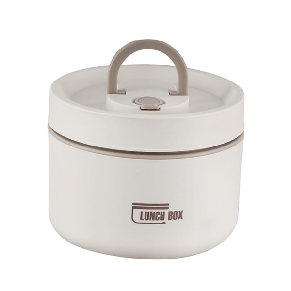 Bärbar isolerad lunchbehållare Set Multi-Layer Combination Picknick Lunch Box Brown 2 Layer