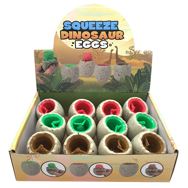 Gränsöverskridande TikTok Dekompressionsventil Dinosaur Egg Squeeze Cup Dinosaur Cup TPR Mjukt lim Nyp Musik Squeeze Toy Squeeze Dinosaur Eggs